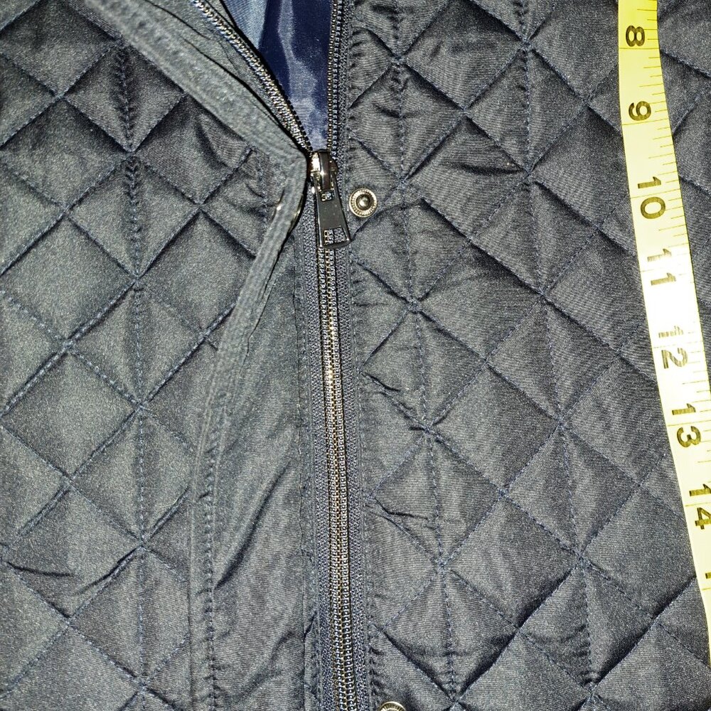 Liz Claiborne Hooded Midweight Quilted Jacket - Picture 11 of 11